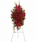 Deep in Our Hearts Spray from Boulevard Florist Wholesale Market